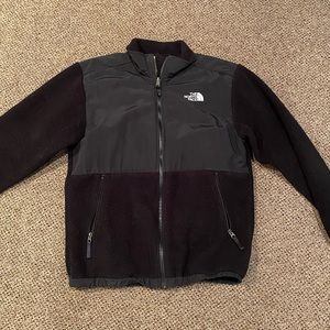 The North Face boy XL black fleece